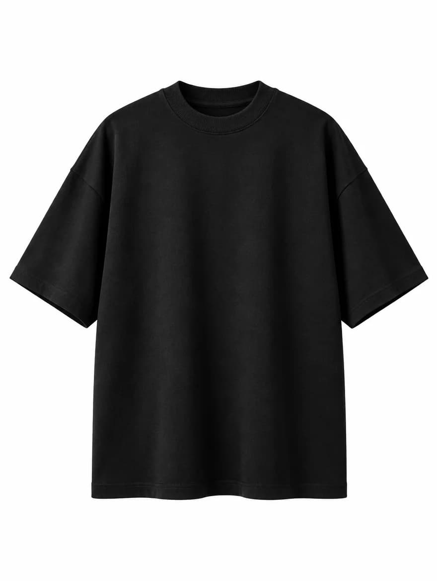 Tee Oversize Essential Noir